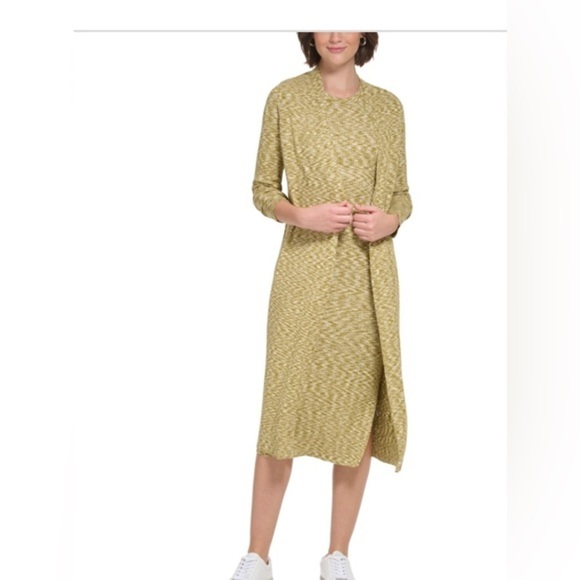 Calvin Klein Jeans Women's Space-Dyed longbCardigan Sweater size small new - Picture 4 of 5